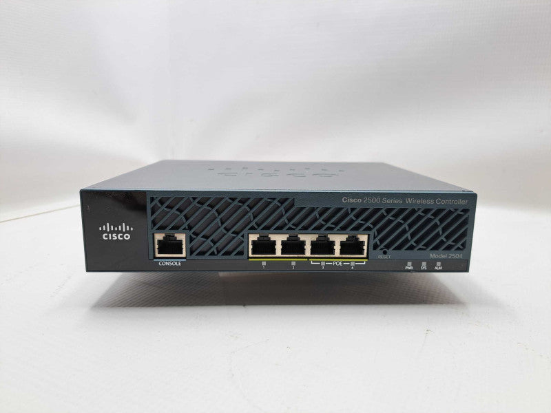 Cisco AIR-CT2504-K9 V09 WLAN 2500 Series Wireless Controller *READ* Q)