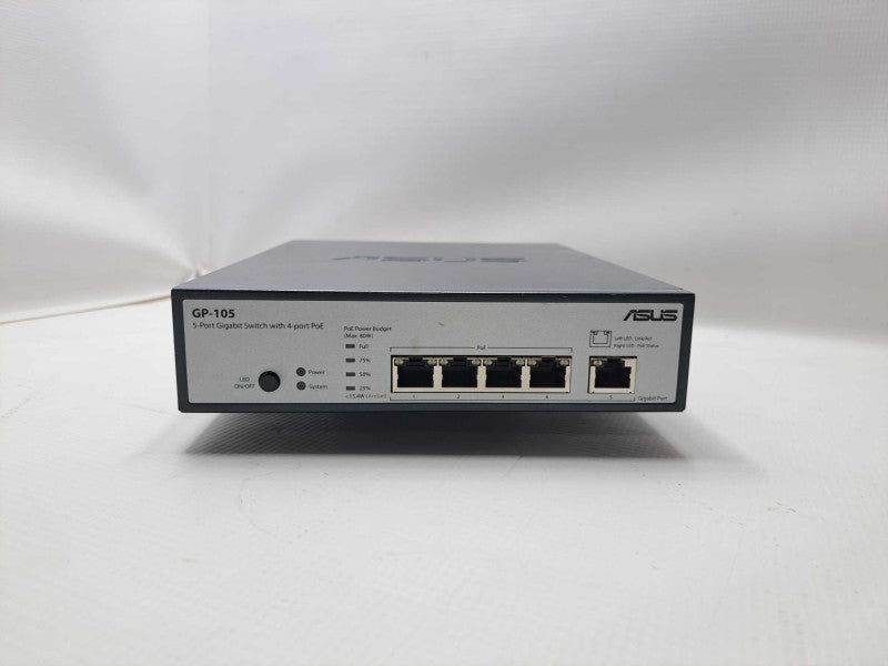 ASUS GP-105 5-port Gigabit PoE Switch )