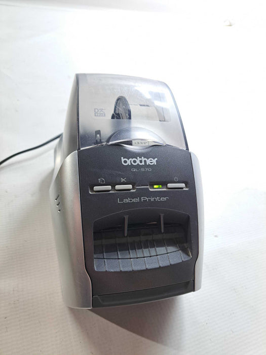Brother QL-570 Professional High Thermal Label Printer w/ Power Cable )