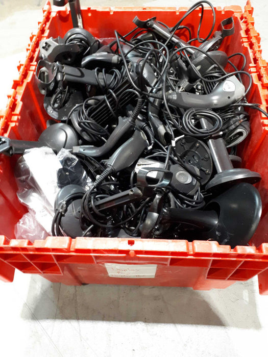 A Bunch of Adesso NUSCAN 2100U Handheld USB Barcode Scanners - see notes &