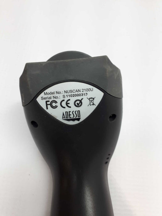 A Bunch of Adesso NUSCAN 2100U Handheld USB Barcode Scanners - see notes &