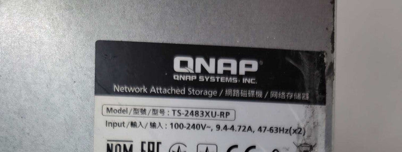 QNAP TS-2483XU-RP 24 bay NAS