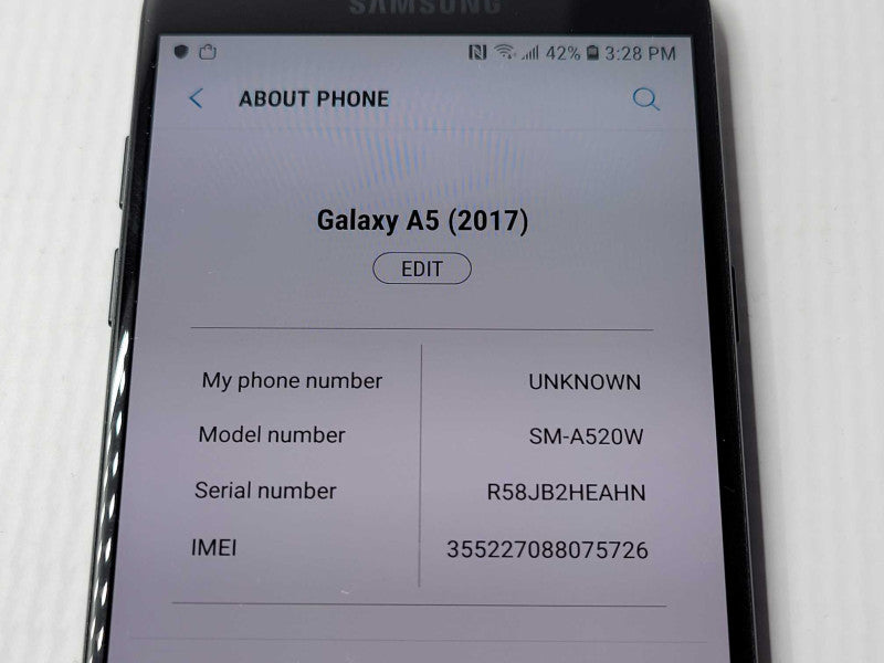 Samsung Galaxy A5 (2017) SM-A520W 32GB Unlocked phones Q_