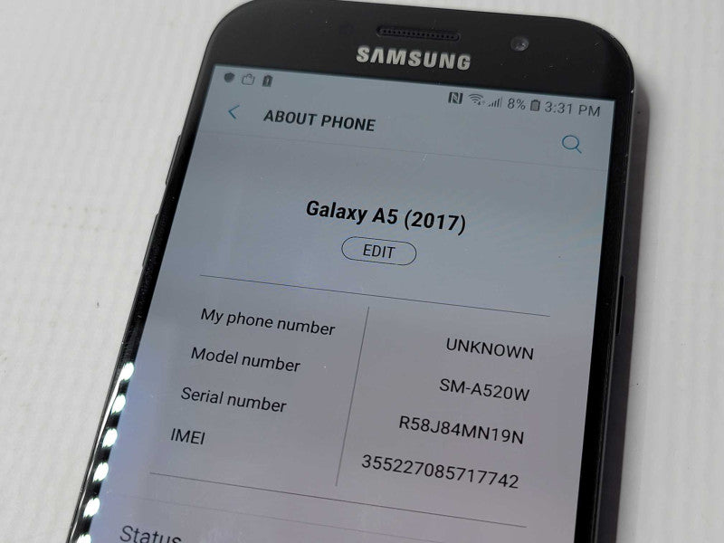Samsung Galaxy A5 (2017) SM-A520W 32GB Smart Phone _