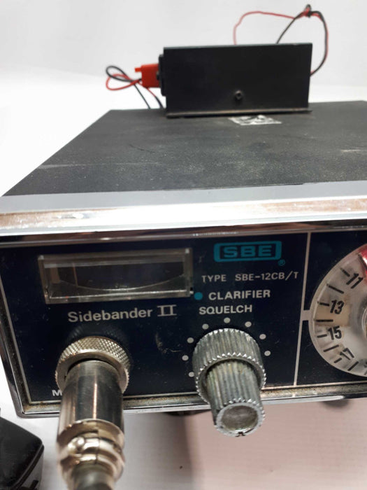 SBE Sidebander II CB Radio Type SBE-12CB/T Untested With Mic &