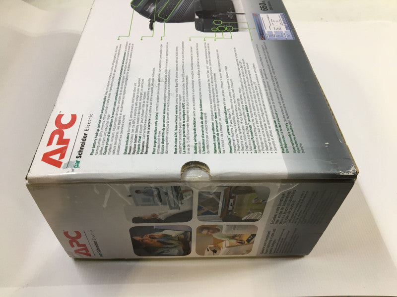 APC Schneider Electric Battery Backup BE650G1 BRAND-NEW
