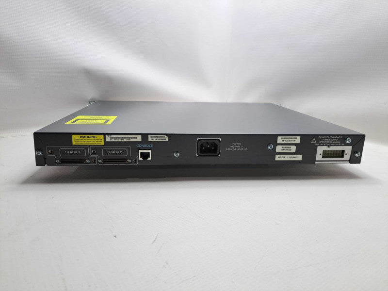 Cisco WS-C3750-48PS-S Catalyst 3750 Series 48 PoE Port Switch 10/100 )