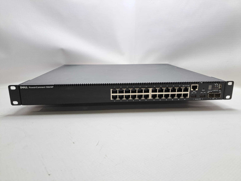 Dell PowerConnect 5524P 24 Port PoE Gigabit 2x 10G SFP+ Managed Switch )