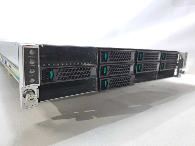 SGI 4 Node Server (2x Xeon E5-2630 v2 @ 2.60GHz 128GB Ram)/Node 2x 1600W PSU )