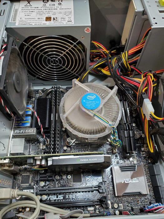 Custom PC - Intel i7-6800k @ 3.40 GHZ 49GB DDR4, Quadro K620, 480W PSU