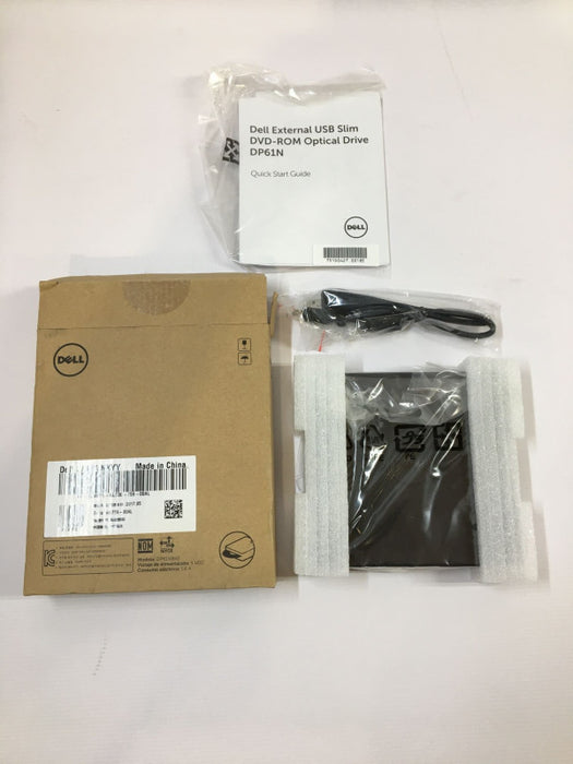 Dell External Ultra Slim USB DVD Optical Drive Black DP61N DP61NB60 0VNKYY