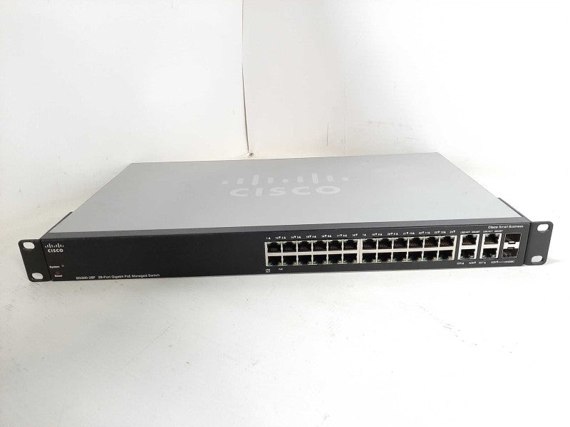 Cisco SG300-28P 28-Port Gigabit PoE Managed Switch SRW2024P-K9 $