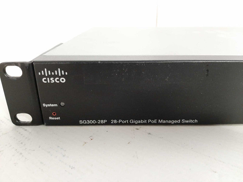 Cisco SG300-28P 28-Port Gigabit PoE Managed Switch SRW2024P-K9 $