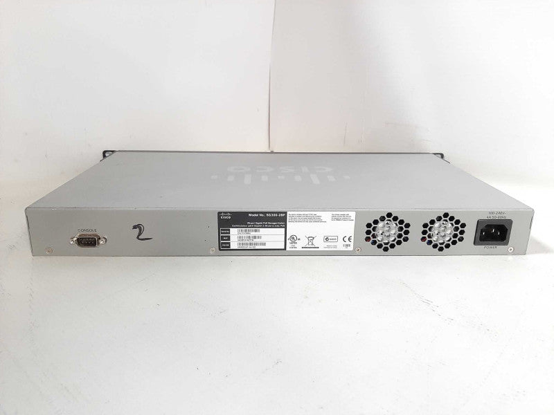 Cisco SG300-28P 28-Port Gigabit PoE Managed Switch SRW2024P-K9 $