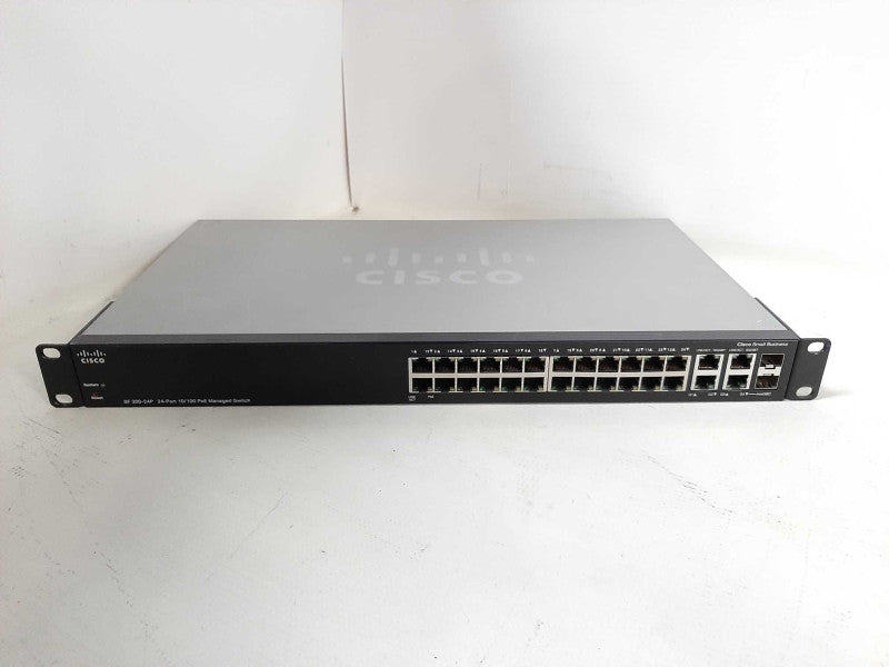 Cisco 24 Port Poe Managed 10/100 switch (SF300-24P) $