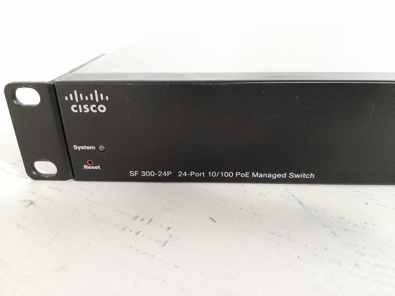 Cisco 24 Port Poe Managed 10/100 switch (SF300-24P) $
