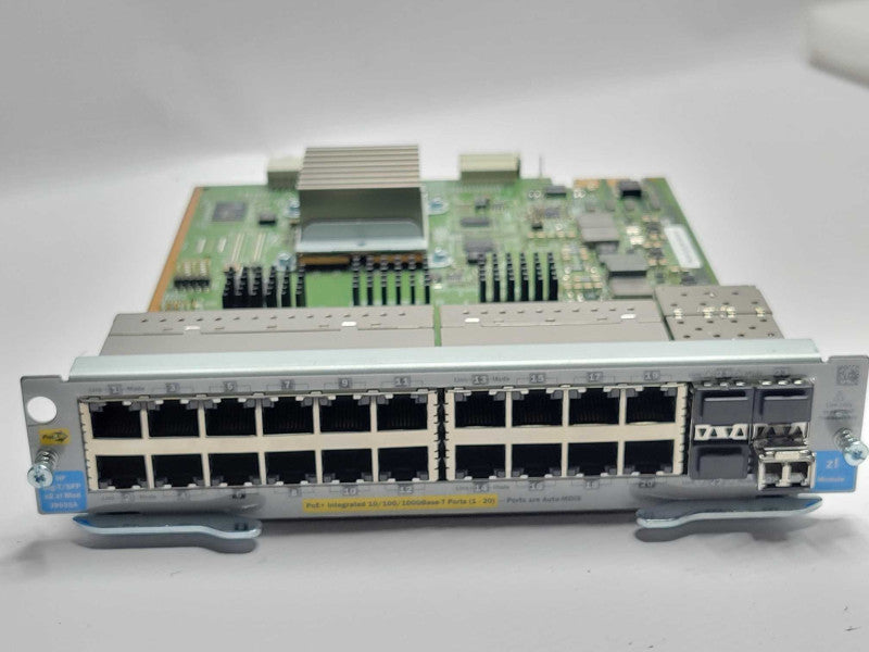 HP J9535A 24-port Gig-T POE+ V2 ZL 10/100/1000 4-Port SFP Switch Modul Q_