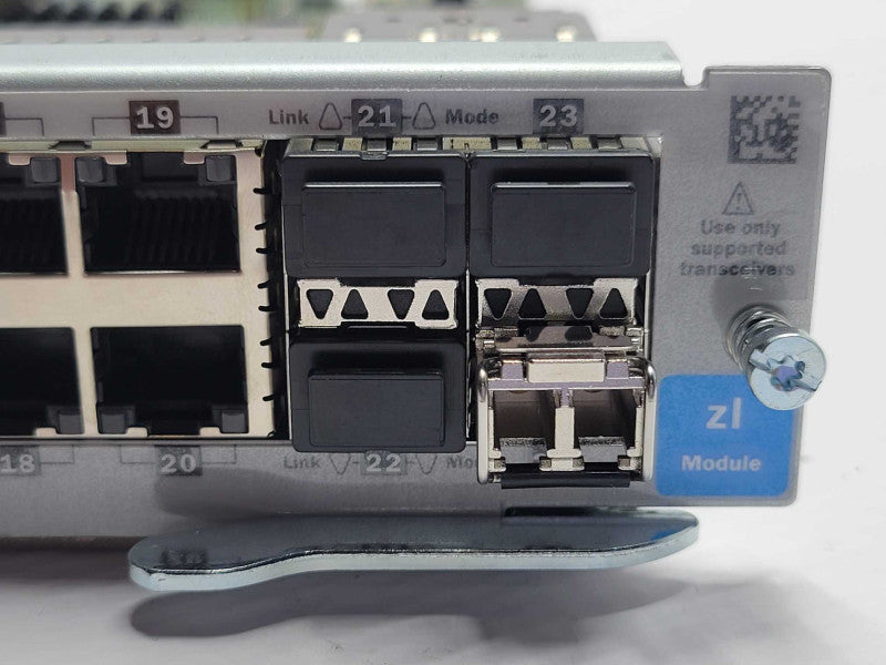 HP J9535A 24-port Gig-T POE+ V2 ZL 10/100/1000 4-Port SFP Switch Modul Q_