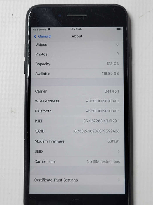 Apple iPhone 7 PLUS 128 GB unlocked _