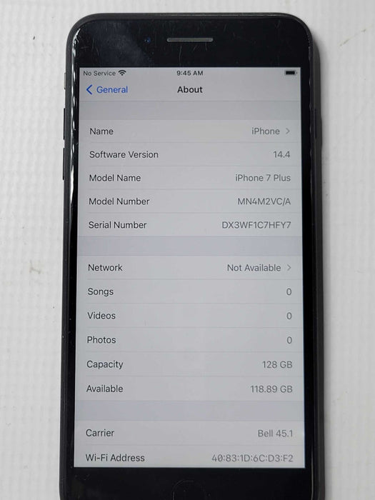 Apple iPhone 7 PLUS 128 GB unlocked _