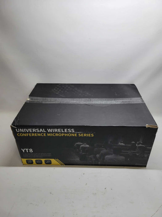 XTUGA YT8 UHF 8 Channels Desktop Gooseneck Microphone System Conference Mics