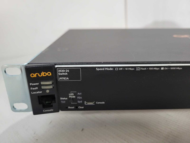 HP Aruba J9782A 2530-24 24-Port Managed Fast Ethernet 2-Port SFP Switch !