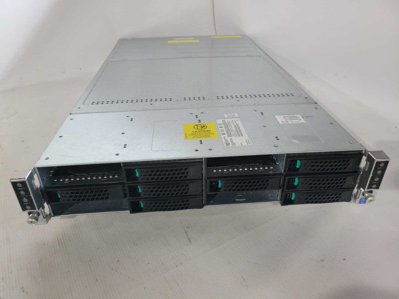 SGI 4 Node Server (2x Xeon E5-2630 v2 @ 2.60GHz 128GB Ram)/Node 2x 1600W PSU  Q!