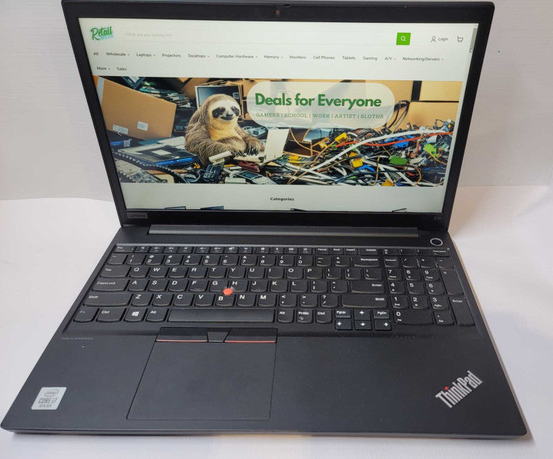 Lenovo ThinkPad E15 i7-10510U @ 1.80GHz, 16GB DDR4, 128GB SSD + 1TB SSD*READ Î²