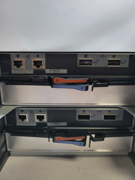 NetApp NAJ-0801 24 Bay Disk Shelf Storage w/ 2 Power Supplies 2x SAS