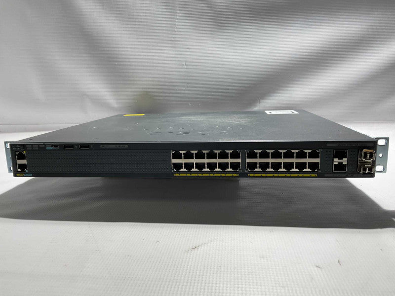 Cisco Catalyst 2960XR-24TS-I 24 port gigabit network switch  -