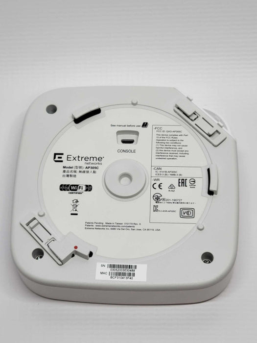 Extreme Networks AP305C-1-CAN Indoor Enterprise AP Q