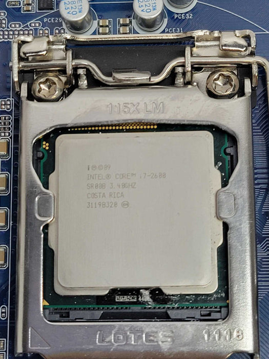 Intel Core i7-2600 @ 3.4GHz - Intel DH67BL Micro ATX -