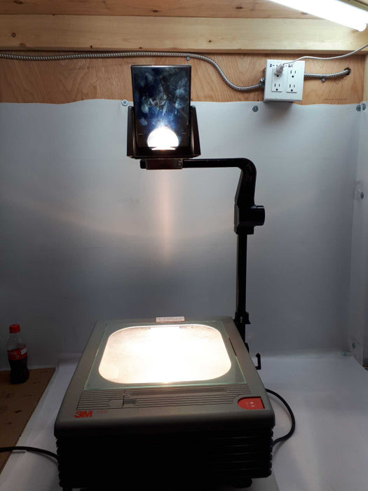 3M 9200 9000AJC Folding Overhead Transparency Projector &