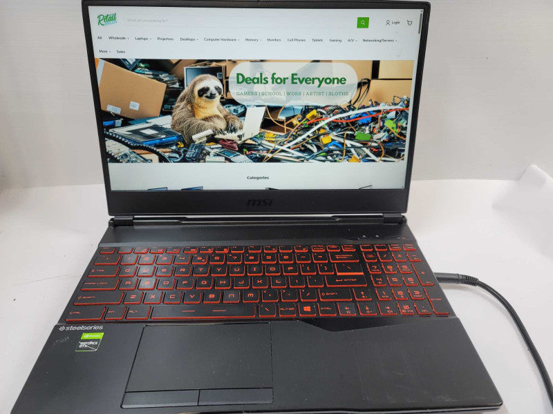 MSI GL65-9SD i5-9300H, 32GB DDR4, 2GB NVidia GTX 1660 Ti, 1TB SSD **READ** Î²