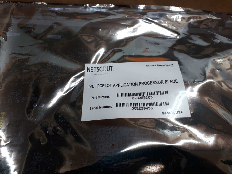 NETSCOUT 14U Ocelot Application Processor Blade &