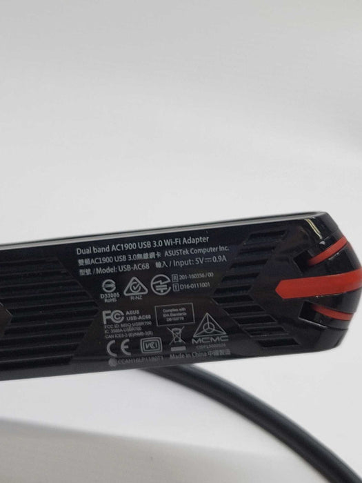 ASUS USB-AC68 USB 3.0 Dual-band AC1900 USB 3.0 WiFi Adapter with Dock