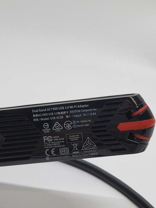 ASUS USB-AC68 USB 3.0 Dual-band AC1900 USB 3.0 WiFi Adapter with Dock