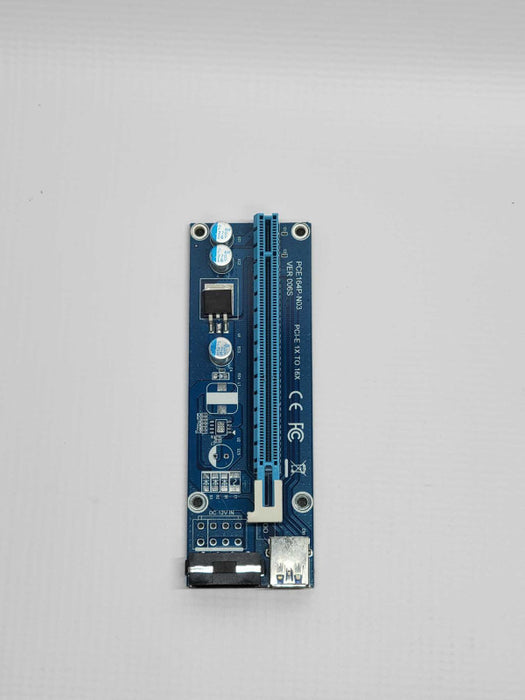 USB 3.0 Pcie PCI-E Express 1x To 16x Extender Riser Card Adapter model power