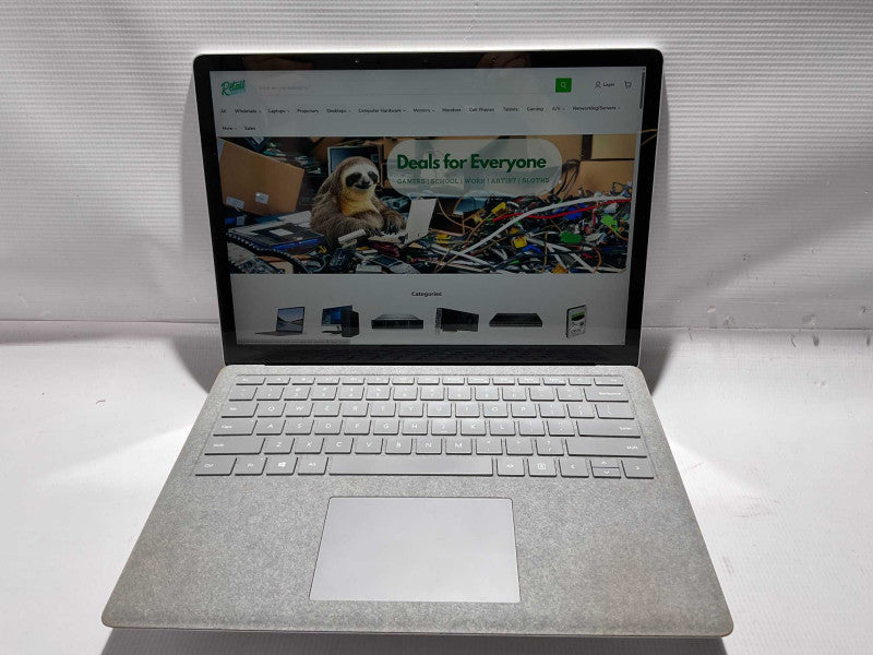 Surface Laptop 2 Intel Core i5-8350U @1.70GHz 8GB RAM 256GB Storage  -