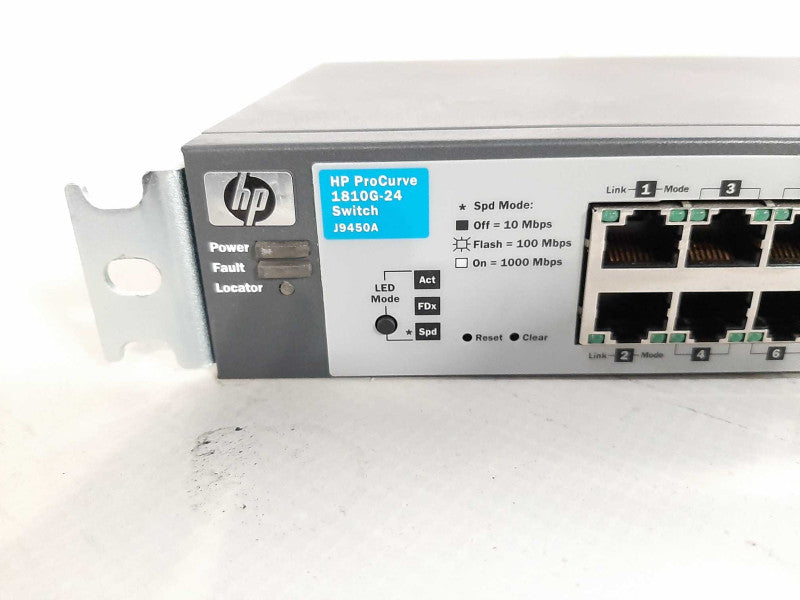 HP ProCurve 1810G-24 - J9450A 24-Port Managed Gigabit Switch $