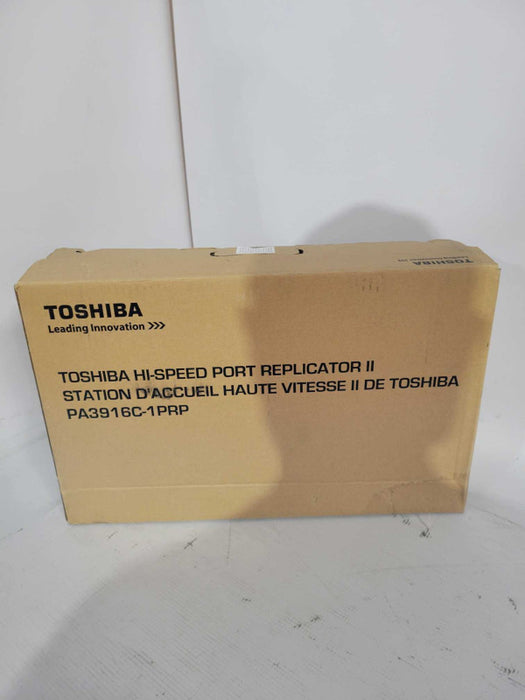 Toshiba Hi-Speed Port Replicator II HDMI USB DisplayPort Dock !
