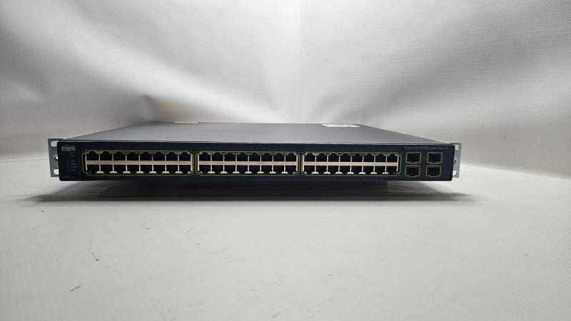 Cisco WS-C3560G-48PS-S 48 Port PoE 3560G Gigabit Switch Q)
