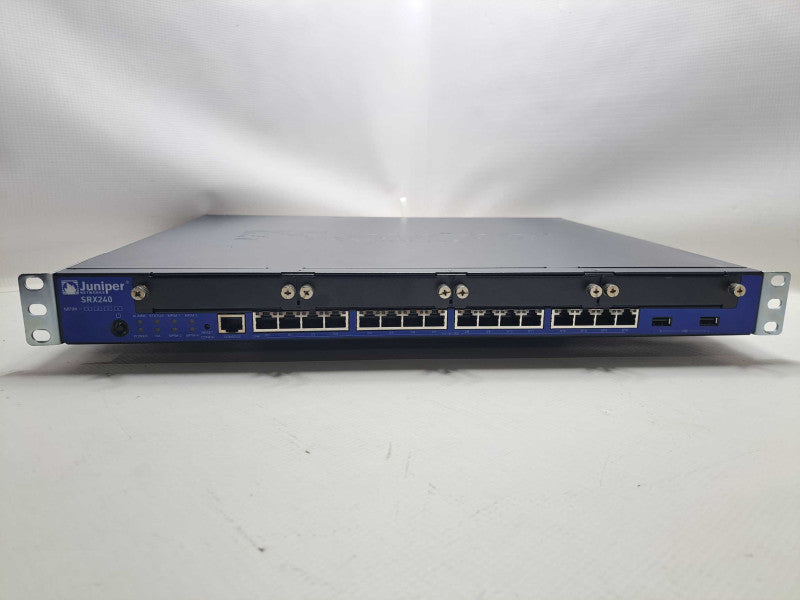 Juniper Networks SRX240 Secure Services Gateway 16 PoE Ports *READ* )