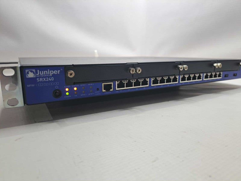 Juniper Networks SRX240 Secure Services Gateway 16 PoE Ports *READ* )
