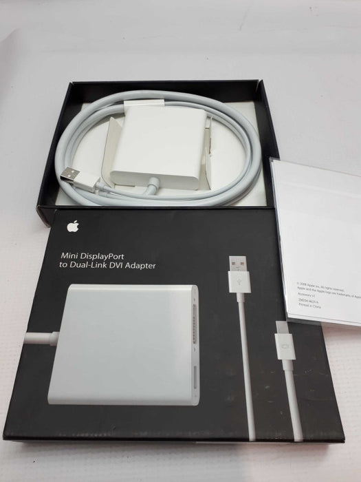 New GENUINE OFFICIAL APPLE Mini DisplayPort to Dual-Link DVI Adapter &
