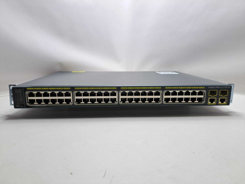 Cisco Catalyst 2960 WS-C2960-48PST-L 48-Port Rack-Mountable PoE Switch Q)