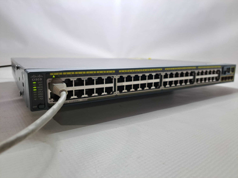 Cisco WS-C2960S-48FPS-L 48 Port PoE+ Gigabit Network Switch )