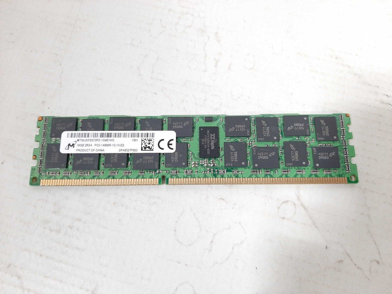 Micron 16GB 2RX4 PC3-14900R Server memory Q$