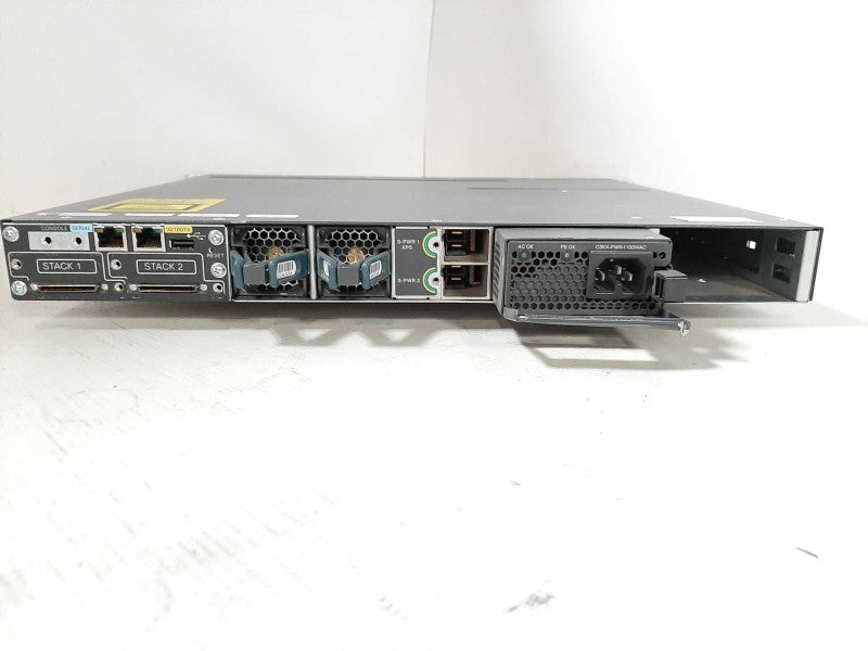 CISCO WS-C3750X-48PF-L 48 Port PoE+ Gigabit Switch 3750X-48PF C3KX-PWR-1100WA Q$