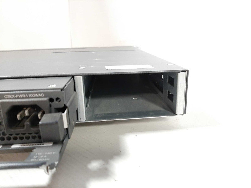 CISCO WS-C3750X-48PF-L 48 Port PoE+ Gigabit Switch 3750X-48PF C3KX-PWR-1100WA Q$